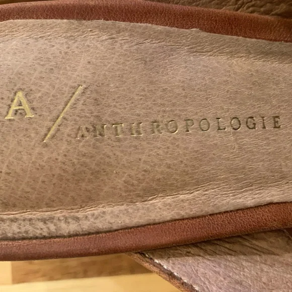 Anthropologie Sandals| Anthropologie Jessie Block Sandals| Size 7 - Picture 7 of 8